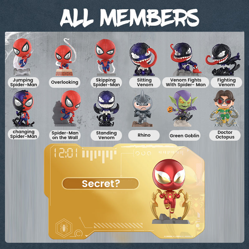 2023 POP MART Marvel Spider-Man Maximum Venom Series