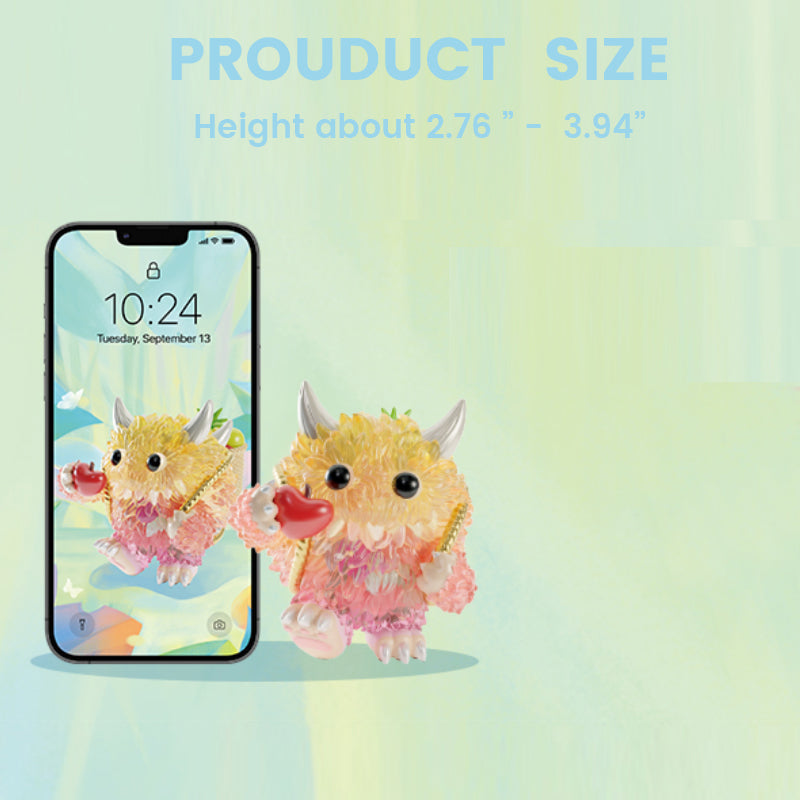 2023 POP MART INSTINCTOY Monster Fluffy Joyful Life Series