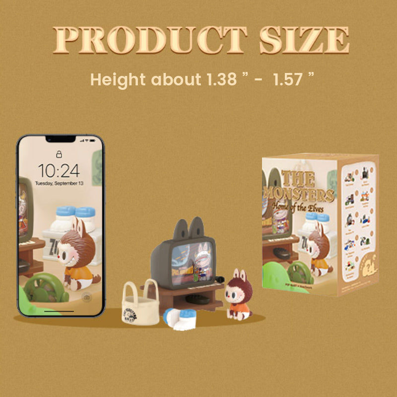 POPMART Labubu The MONSTERS Home of the Elves Prop (#10 Comic Time) Secret Chase