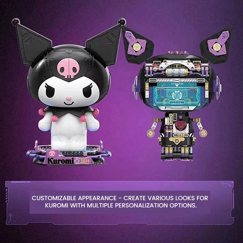 TopToy x Sanrio Kuromi Semi-Mechanical Assembled Building Block Lego Toy