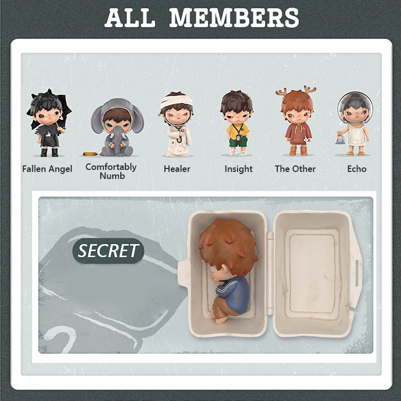 POPMART #7 Hirono City of Mercy Series (Secret Belonging) 1pc NEW