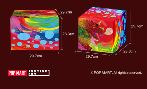 POPMART x INSTINCTOY Dreamy Vincent "Rainbow Glitter" Figurine New/Unopened Box