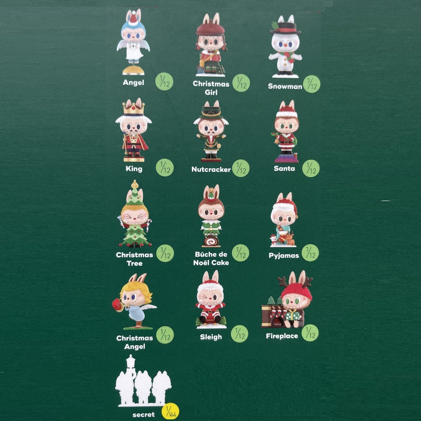 POP MART LABUBU The Monsters Let's Christmas Series Blind Box
