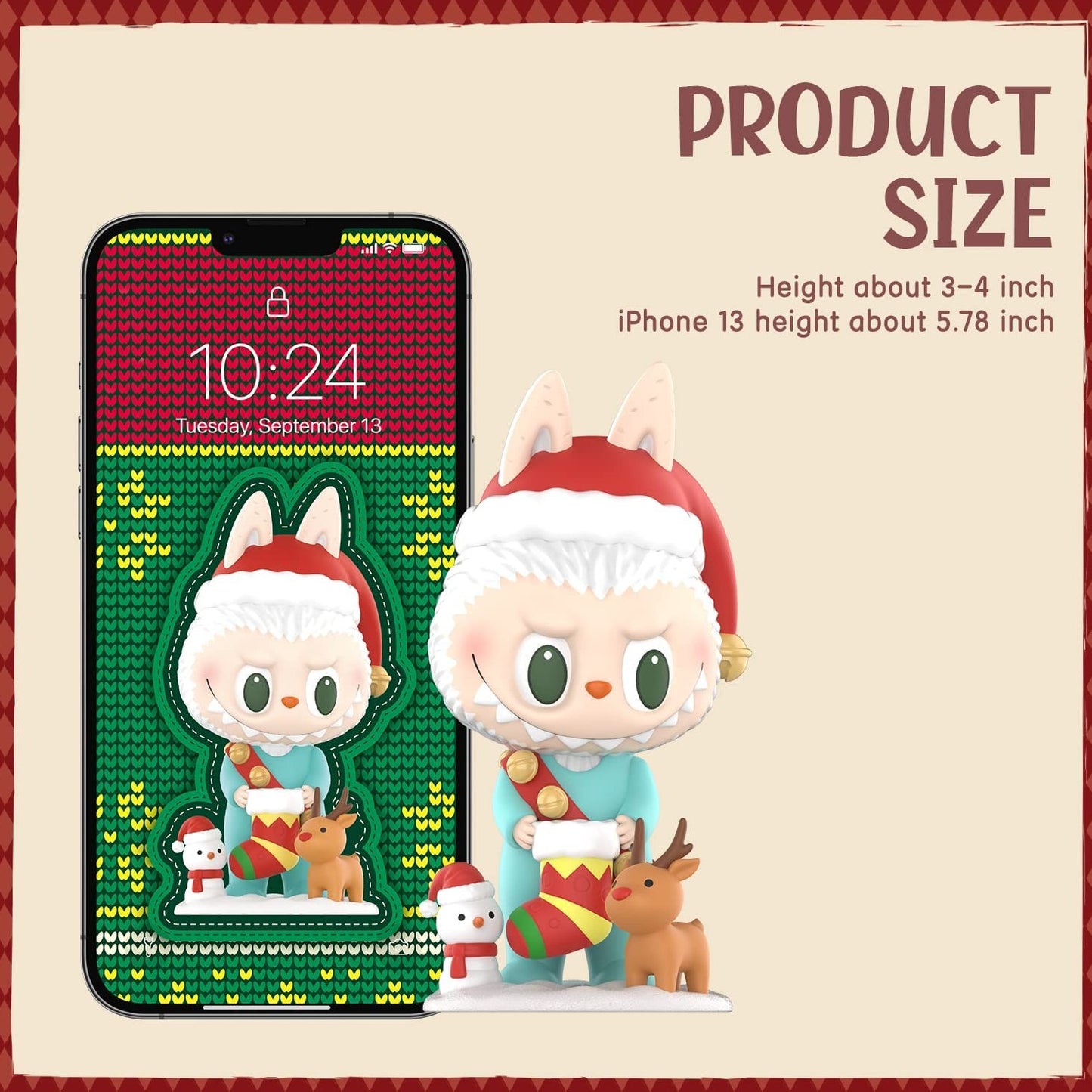 POP MART LABUBU The Monsters Let's Christmas Series Blind Box
