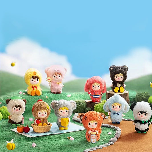POP MART Sweet Bean Animal's Play Series Open Blind Box