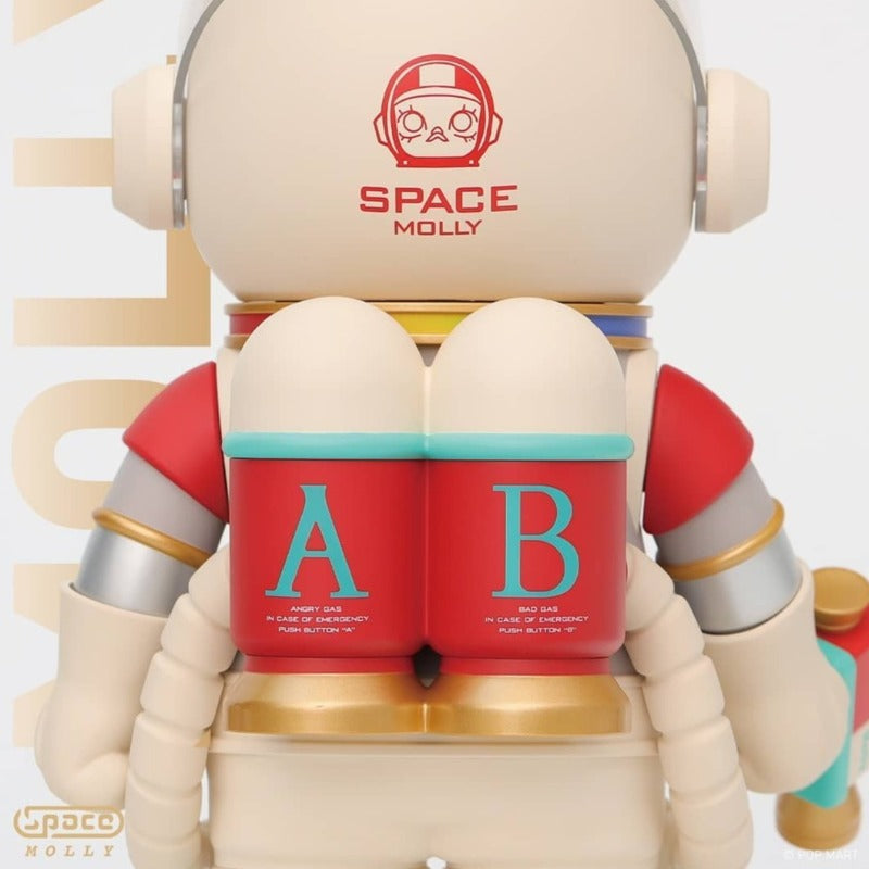 ETTV POPMART MEGA COLLECTION 400% SPACE MOLLY Kennyswork (The Girl from the Earth) RARE
