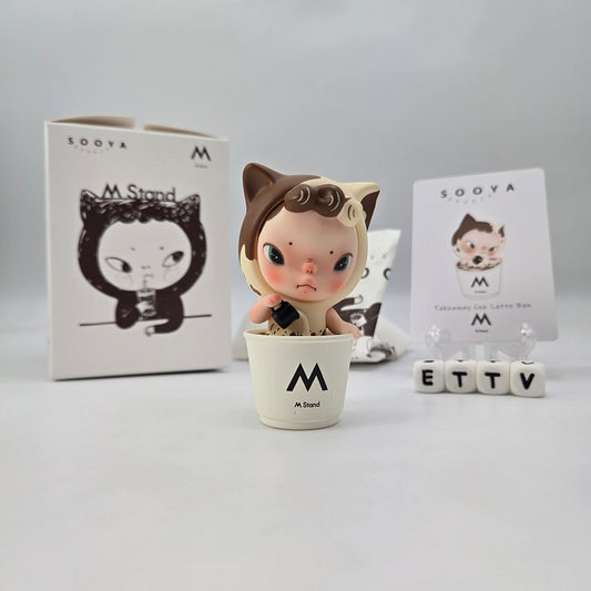 Sooya MStand Coffee Series (#1 Takeaway Cup Latte Ban) Sketch & Signed