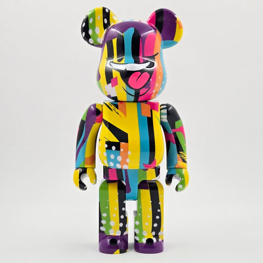 BE@RBRICK SKET ONE 400% DCon 2022 Signed Bearbrick Figure & Box w/ COA