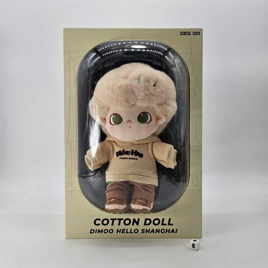 POPMART DIMOO Hello Shanghai Cotton Doll – Shanghai Exclusive, New