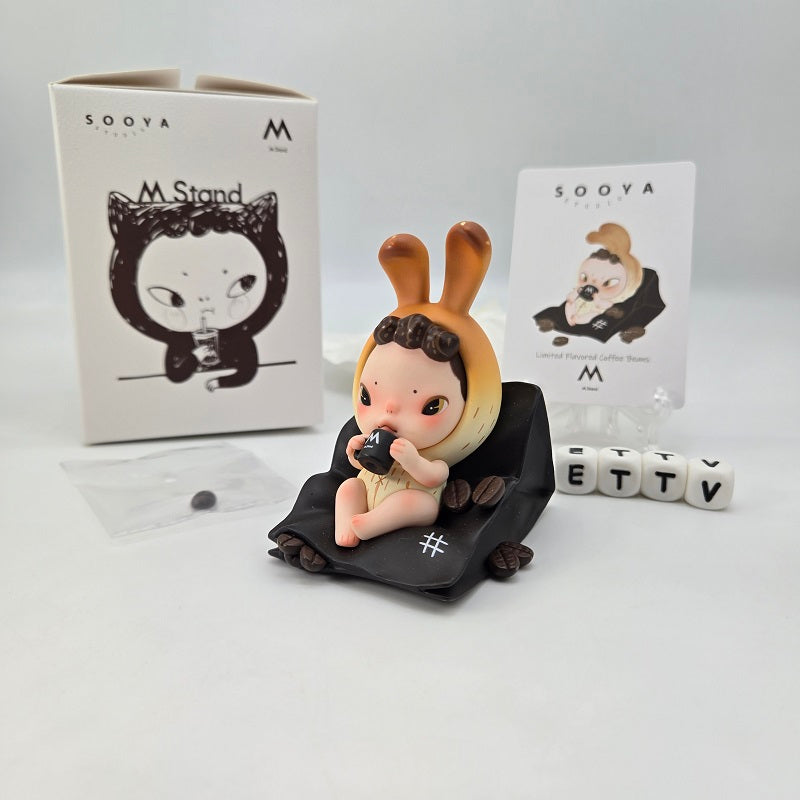 Sooya MStand Coffee Series (#2 Limited Flavored Coffee Beans) Sketch & Signed