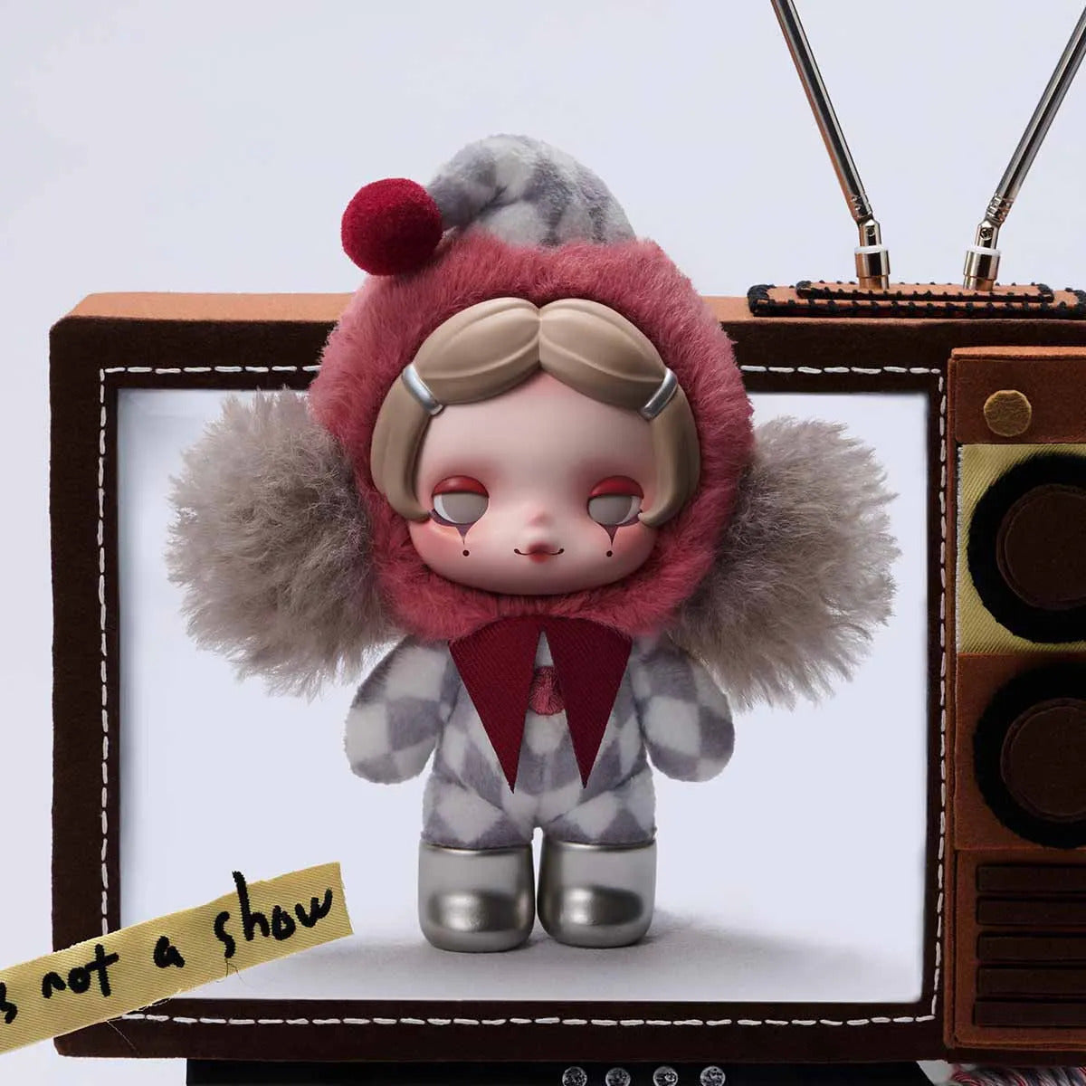 POP MART SKULLPANDA Off Mode Series Plush Doll