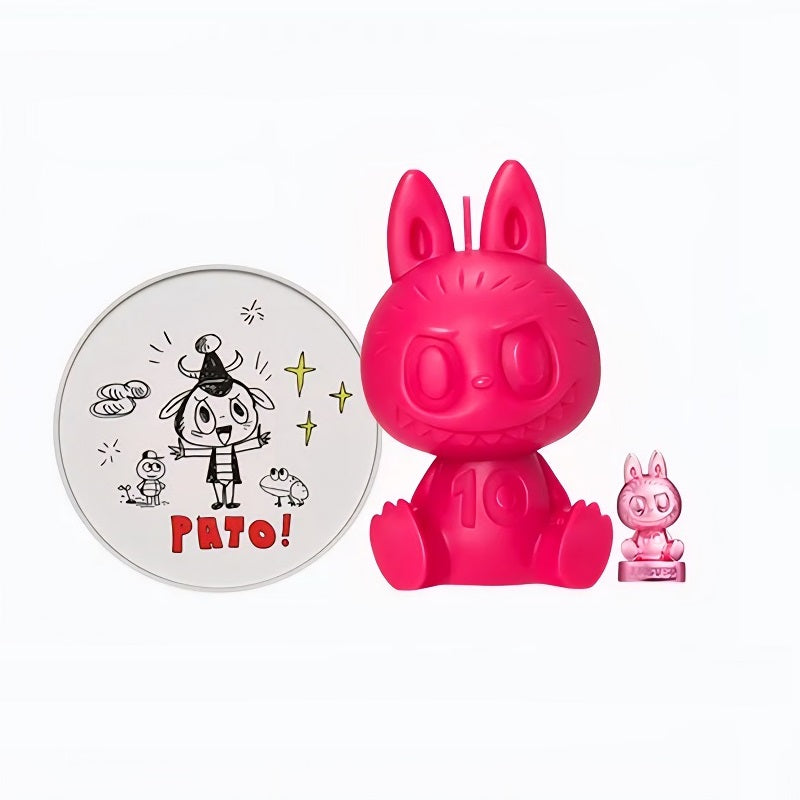 POP MART THE MONSTERS 10th Anniversary Scented Candle w/ Hidden Labubu Figure