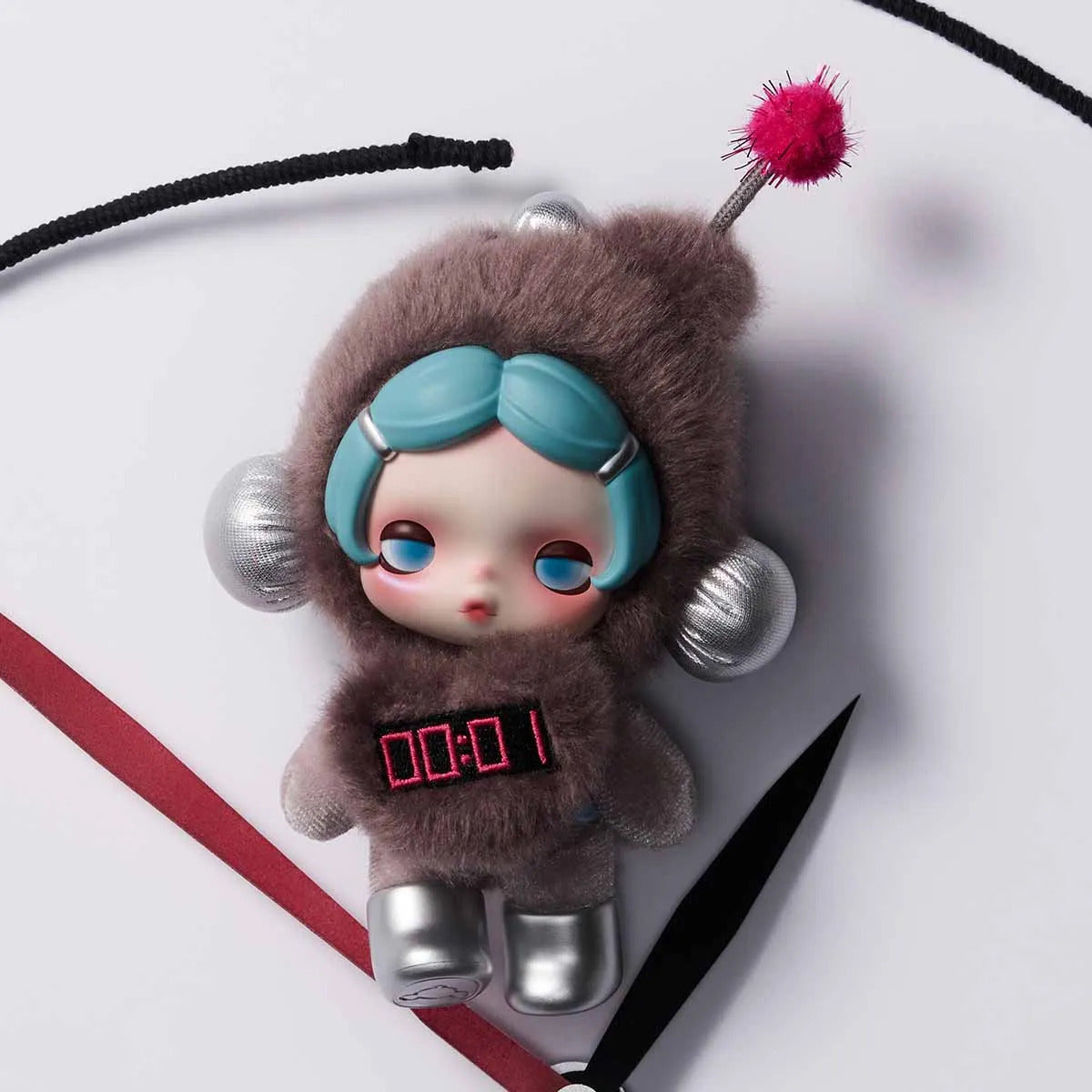 POP MART SKULLPANDA Off Mode Series Plush Doll