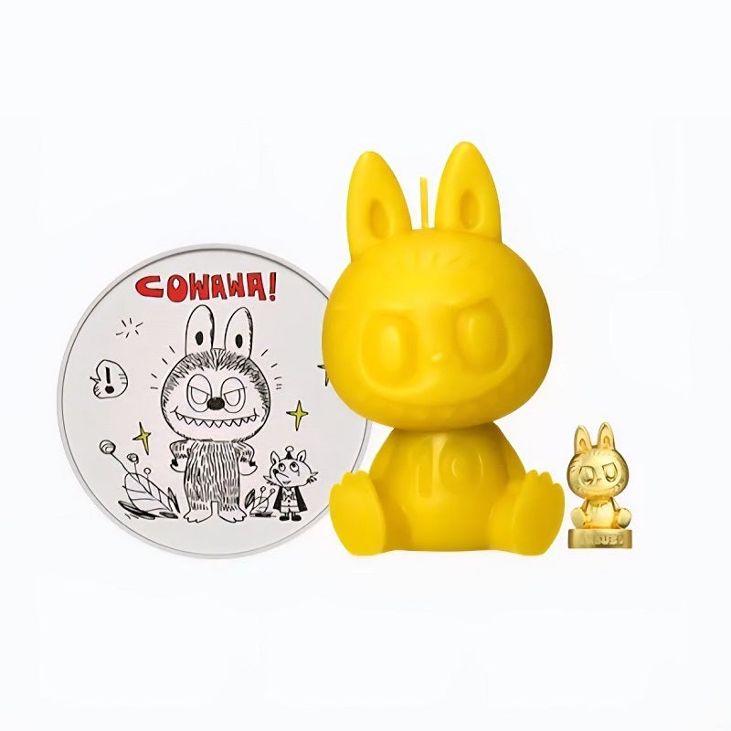 POP MART THE MONSTERS 10th Anniversary Scented Candle w/ Hidden Labubu Figure