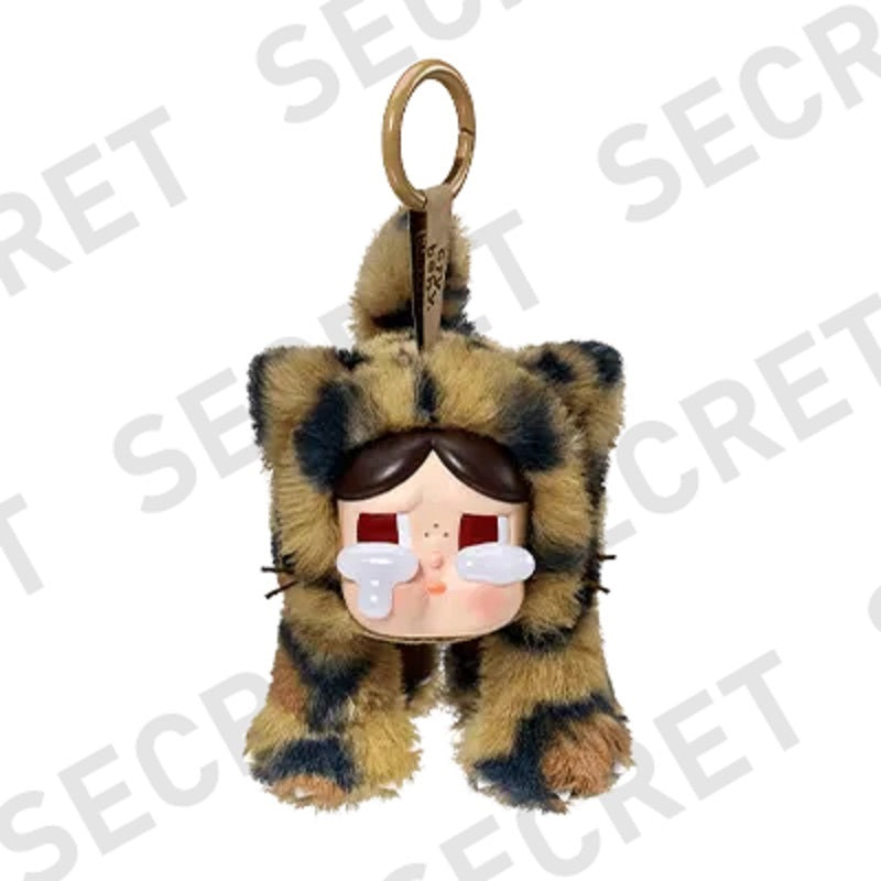 POPMART CRYBABY Wild But Cutie Vinyl Plush Pendant, NEW