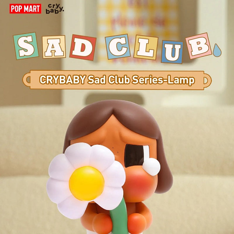 POPMART CRYBABY Sad Club Series Lamp 9" – New
