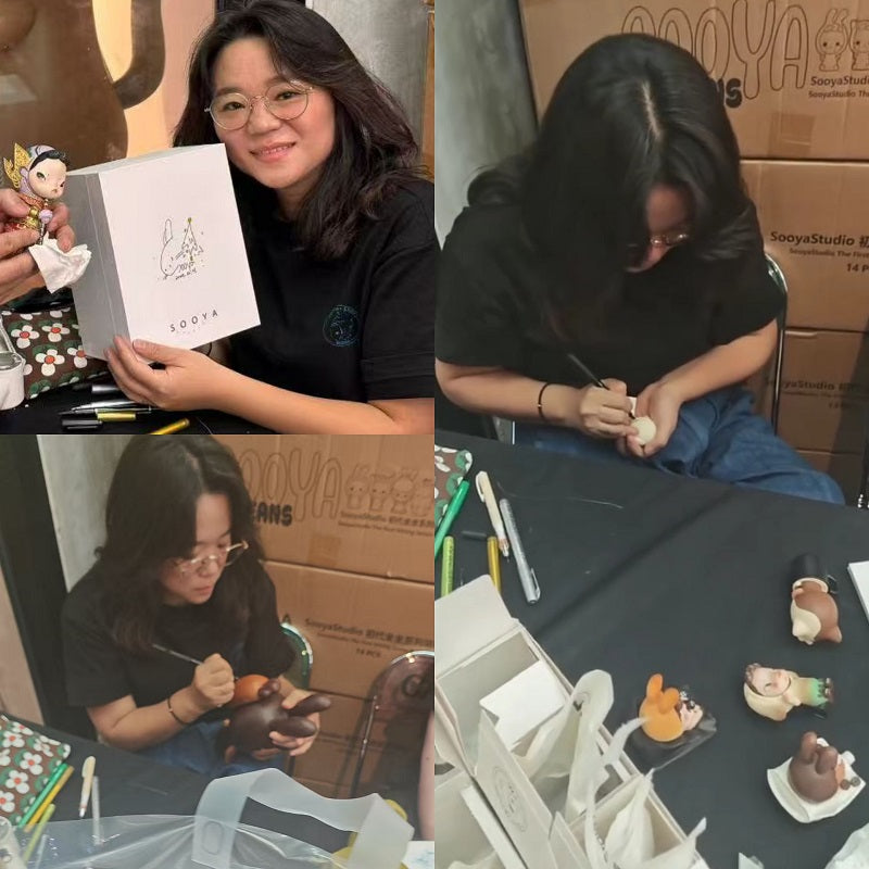 Sooya MStand Coffee Series (#3 Signature Coffee) Sketch & Signed