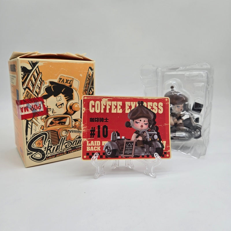 POPMART SKULLPANDA Laid Back Tomorrow Series (#13 Secret Coffee Express) 1pc NEW