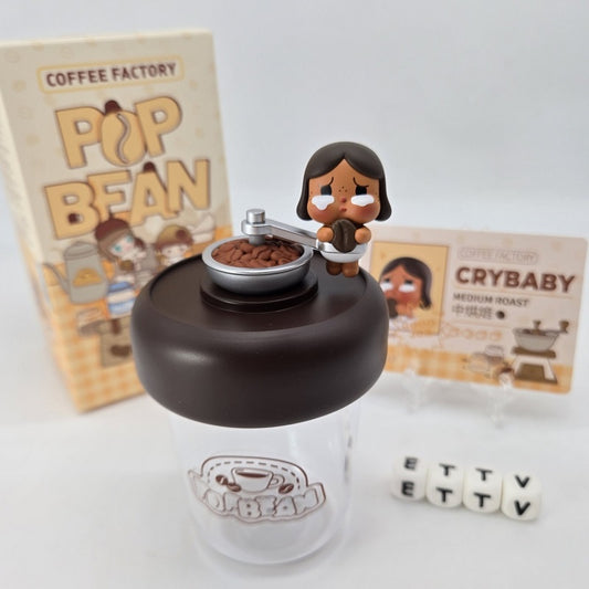 POPMART POPBEAN Coffee Factory Cup Blind Box – Crybaby