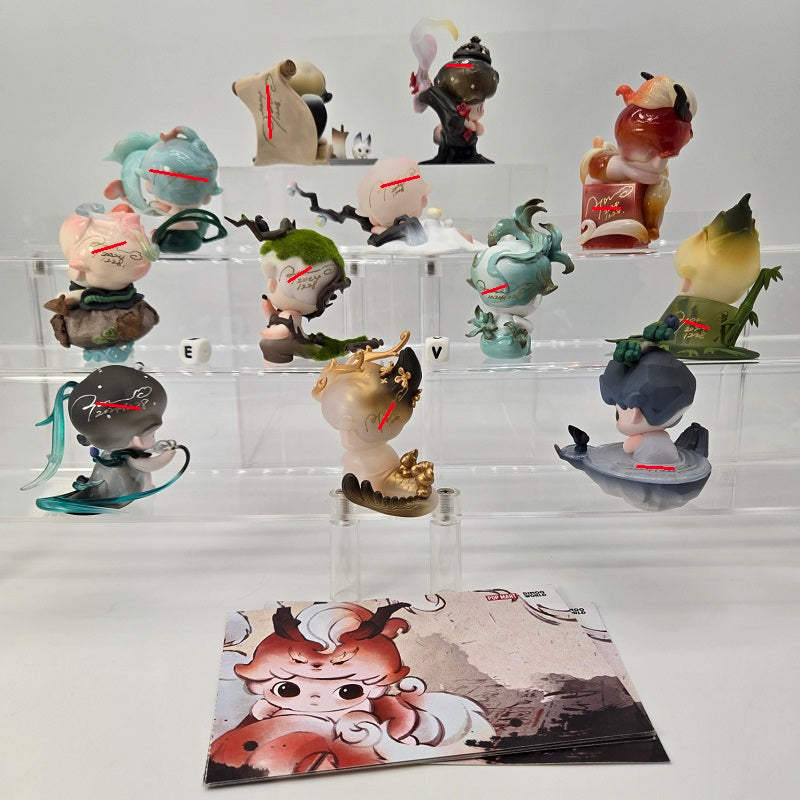 POPMART DIMOO Stories in the Cup Series Hand Signed All Regular (12pc ...