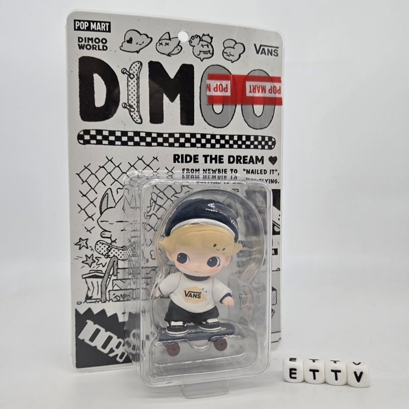 POPMART DIMOO WORLD × VANS Ride The Dream Figure – Brand New, Sealed