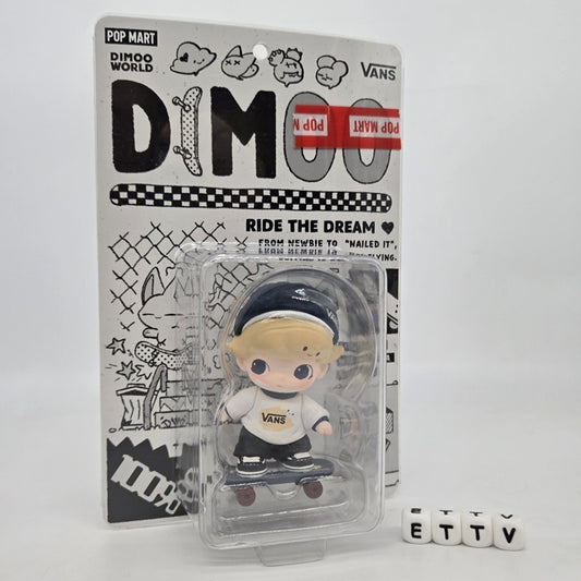 POPMART DIMOO WORLD × VANS Ride The Dream Figure – Brand New, Sealed