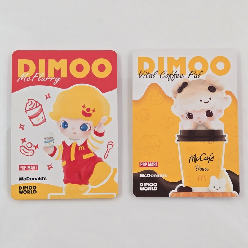 POPMART DIMOO x McDonald's China Exclusive Complete Limited Edition Figure Set