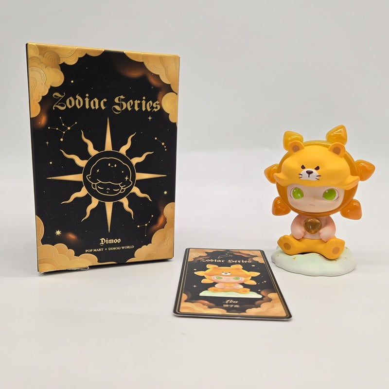 POP MART DIMOO Zodiac Series Leo Signed by Ayan Deng w/ COA