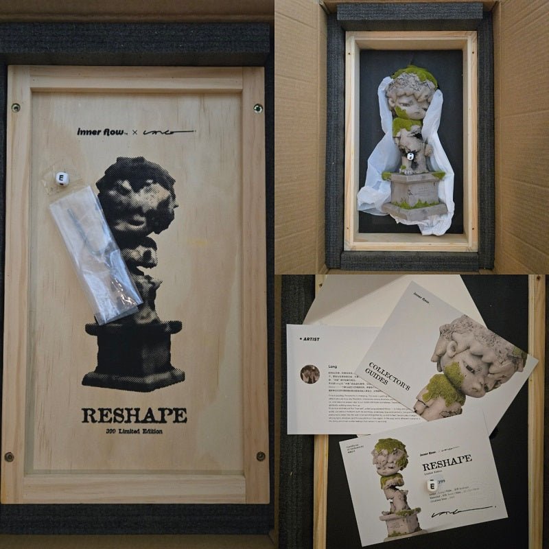 POPMART Hirono Reshape Art Sculpture — Artist Signed COA# | Limited Edition 399