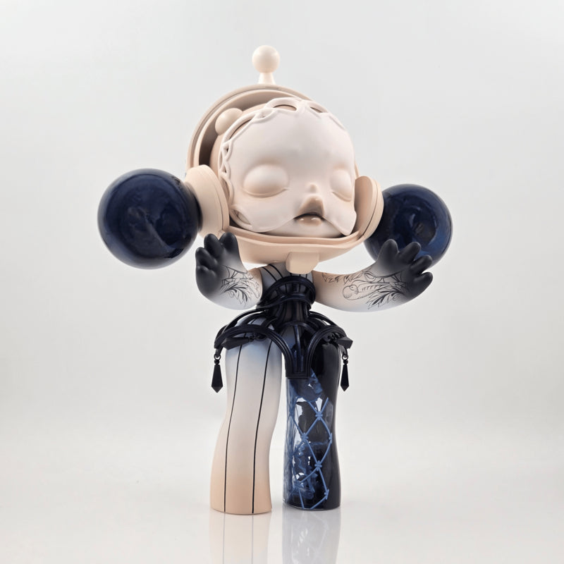 POPMART MEGA α SKULLPANDA 400% Guo Pei Signed Xiong Miao LA 2026 w/ COA