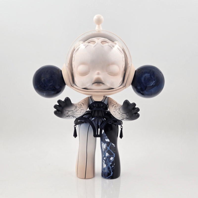 POPMART MEGA α SKULLPANDA 400% Guo Pei Signed Xiong Miao LA 2026 w/ COA