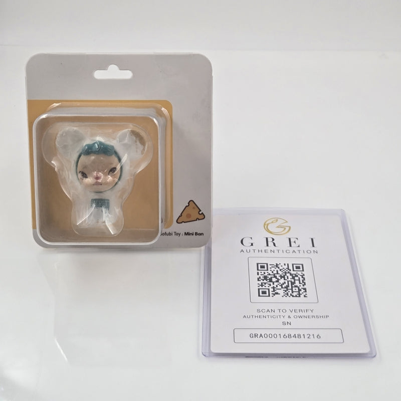 SOOYA Studio Mini Ban Cheese Mouse Secret Chase Sofubi Taipei 2026 Exclusive