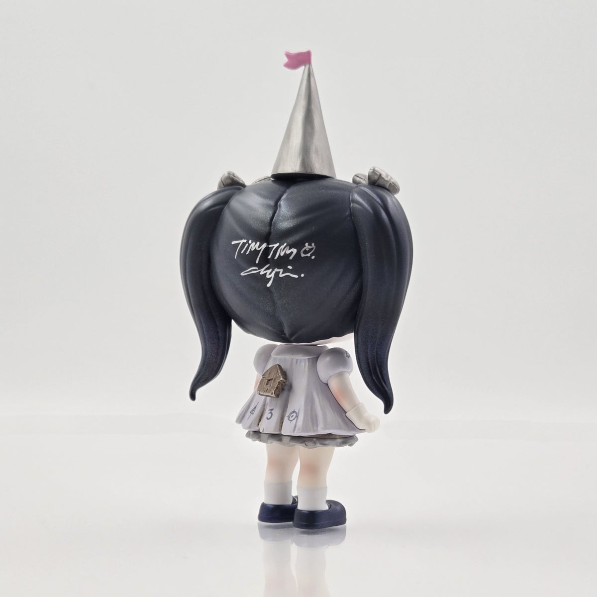POPMART TinyTiny TinyBaby The Spire #30/80 Double-Signed CJ Yin Remarque w/ COA