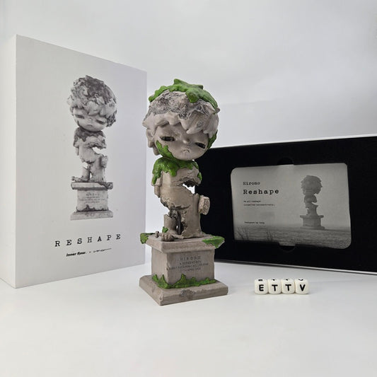 POPMART Hirono Reshape 8.5" Figure Signed by Artist Lang w/COA