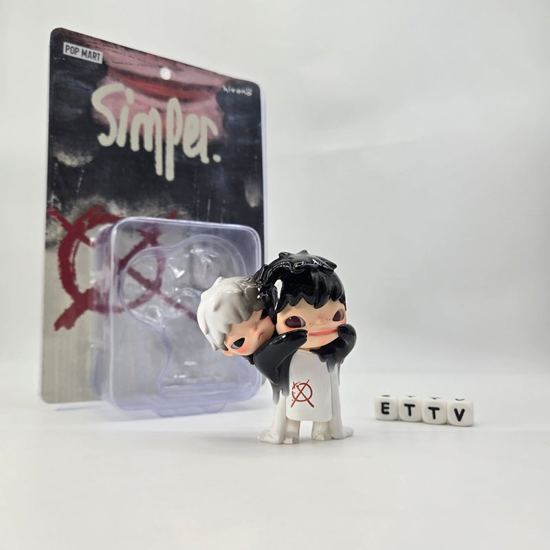 POPMART Hirono Simper H017 Blister Pack Signed by Lang w/COA Entry Card