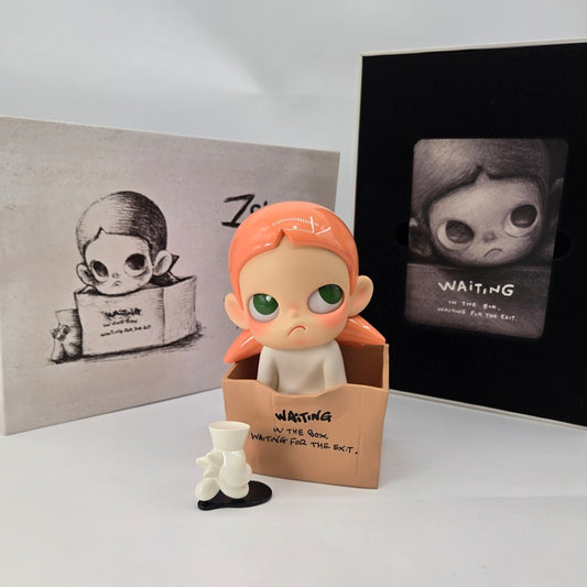 POPMART Zsiga Waiting 200% Figurine Hand Signed by Artist Dan