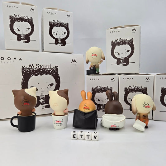 Sooya MStand Coffee Series Complete Regular Set (6pcs) All Sketch & Signed, RARE