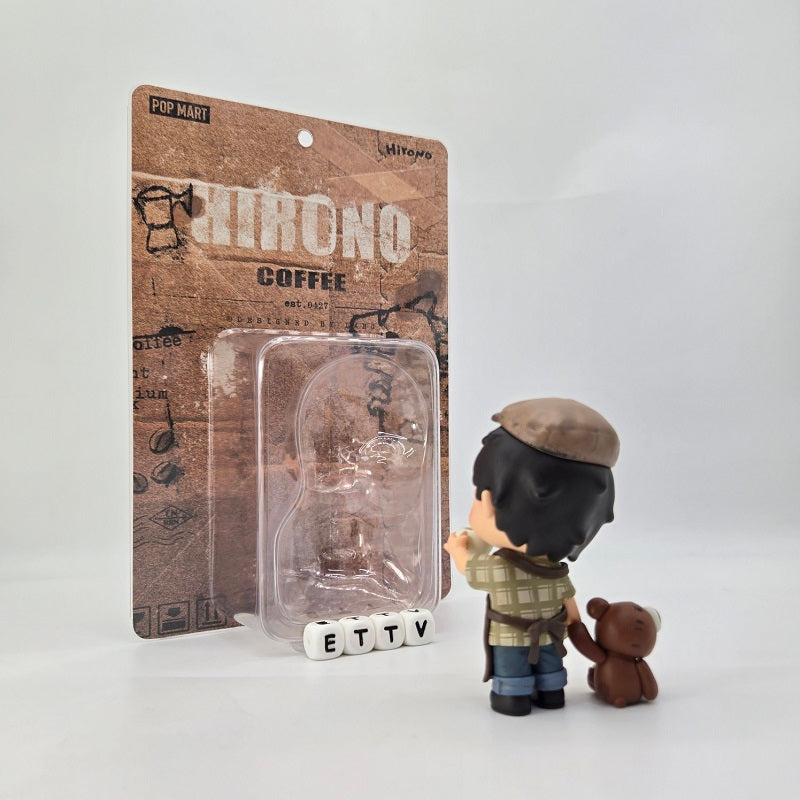 POPMART Hirono Coffee Figure Blister Pack, NEW