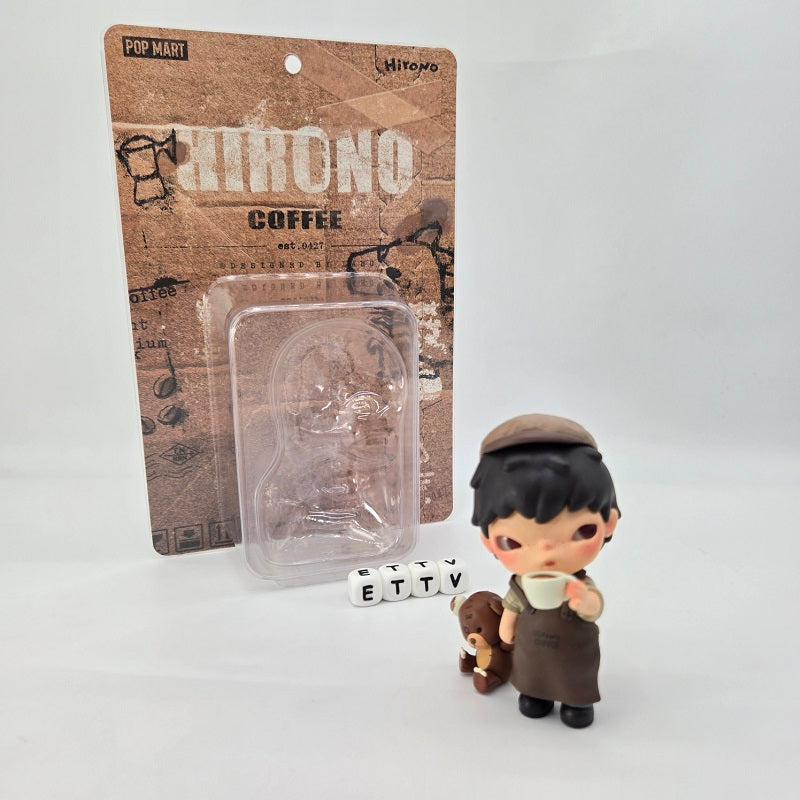 POPMART Hirono Coffee Figure Blister Pack, NEW