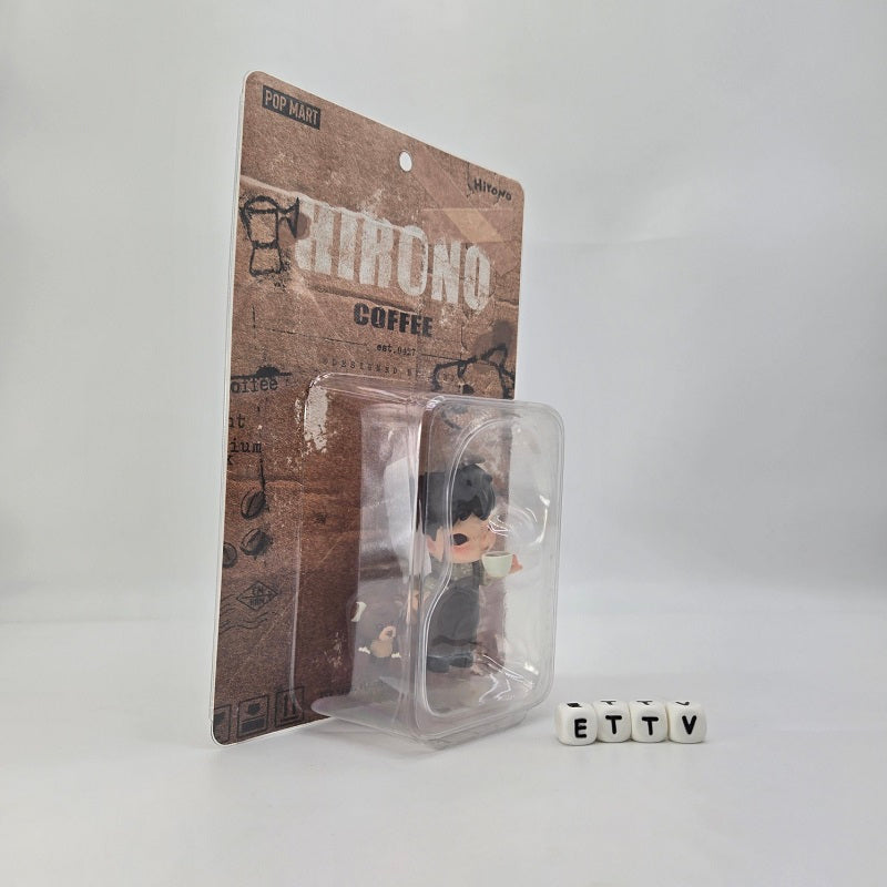 POPMART Hirono Coffee Figure Blister Pack, Sealed NEW
