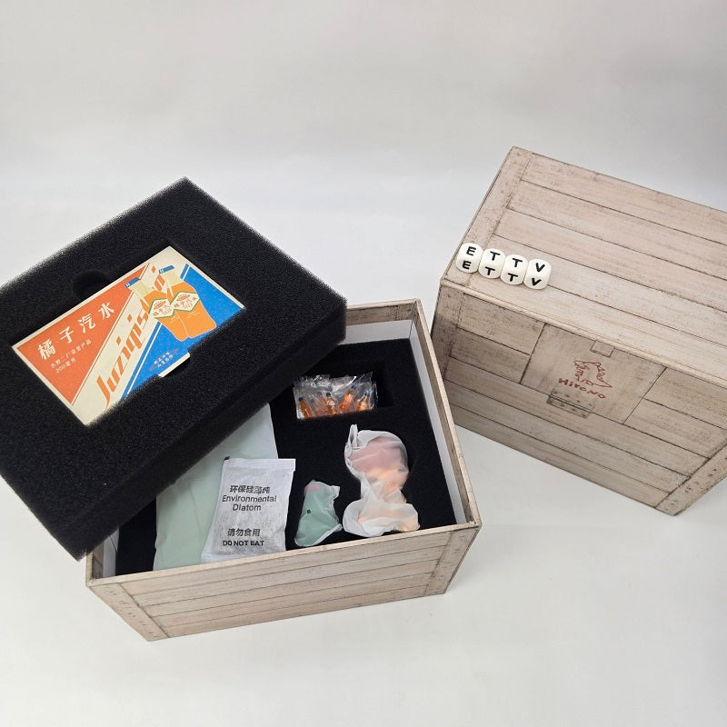 POPMART Hirono Orange Soda PTS Exclusive – Artist Signed on Refrigerator