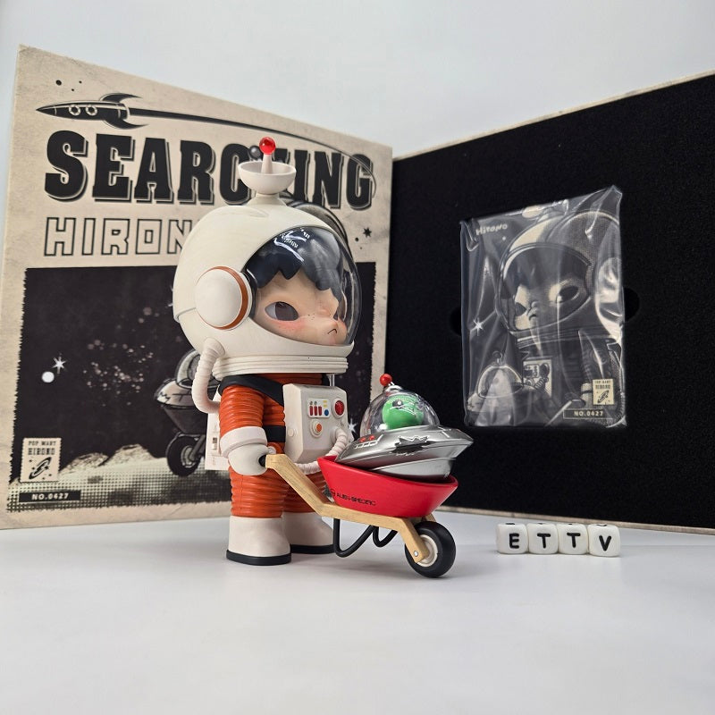 POPMART Hirono Search for Aliens 200% PTS Singapore | Artist Signed