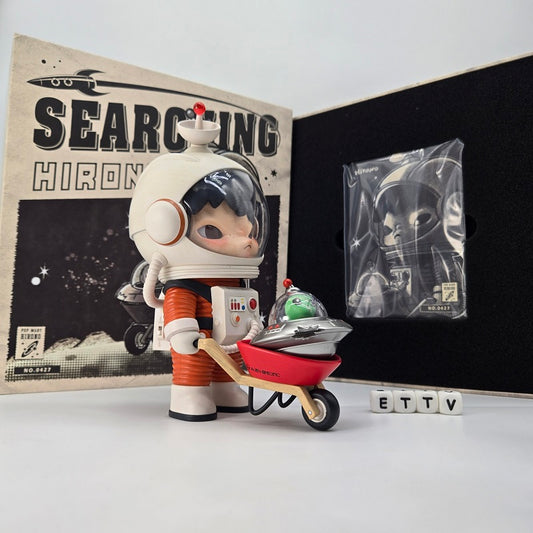 POPMART Hirono Search for Aliens 200% PTS Singapore | Artist Signed