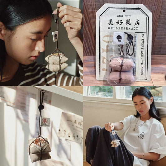 POPMART Hirono Well Pharmacy Chinese Herbal Sachet Charm Sealed Blister Pack