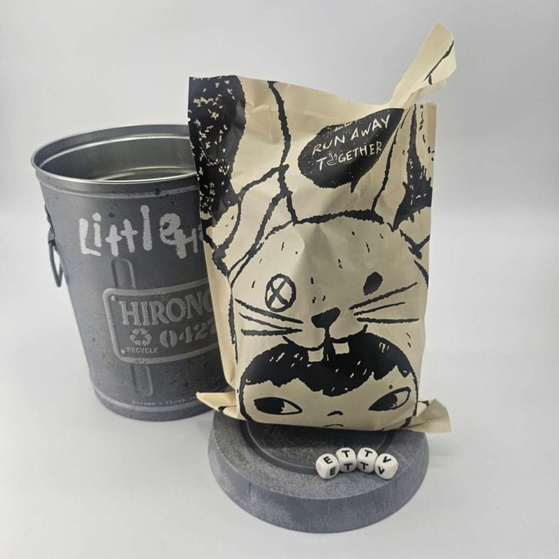 POPMART Hirono Little Hare Plush Doll Pendant Regular Version