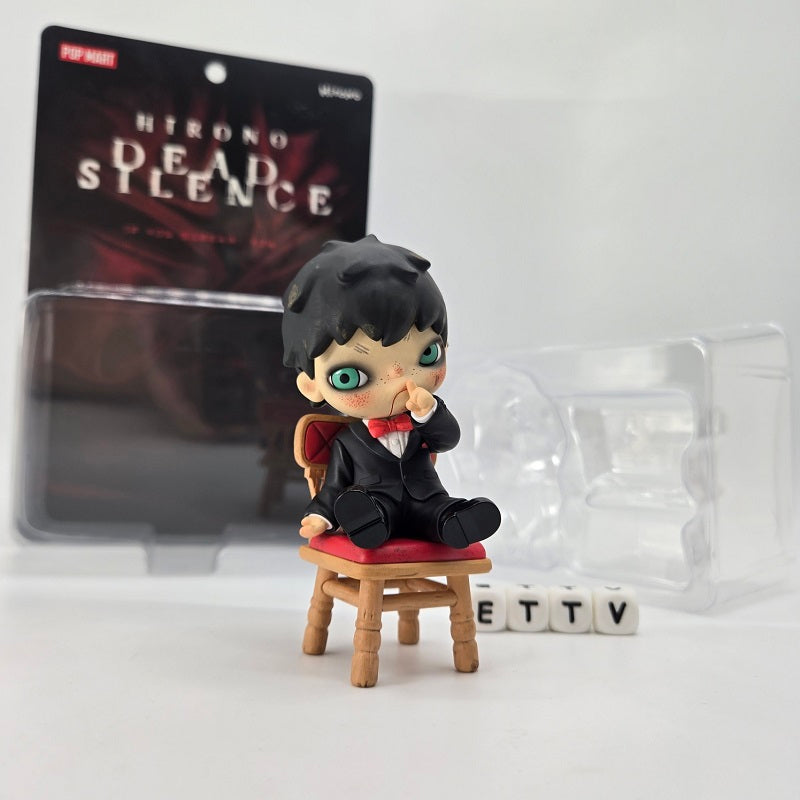 POPMART Hirono × Dead Silence Figure Blister Pack, Sealed NEW