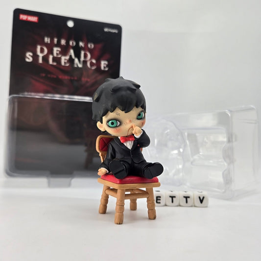 POPMART Hirono × Dead Silence Figure Blister Pack, Sealed NEW