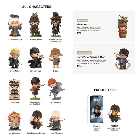 POP MART Hirono × Harry Potter Series Figures