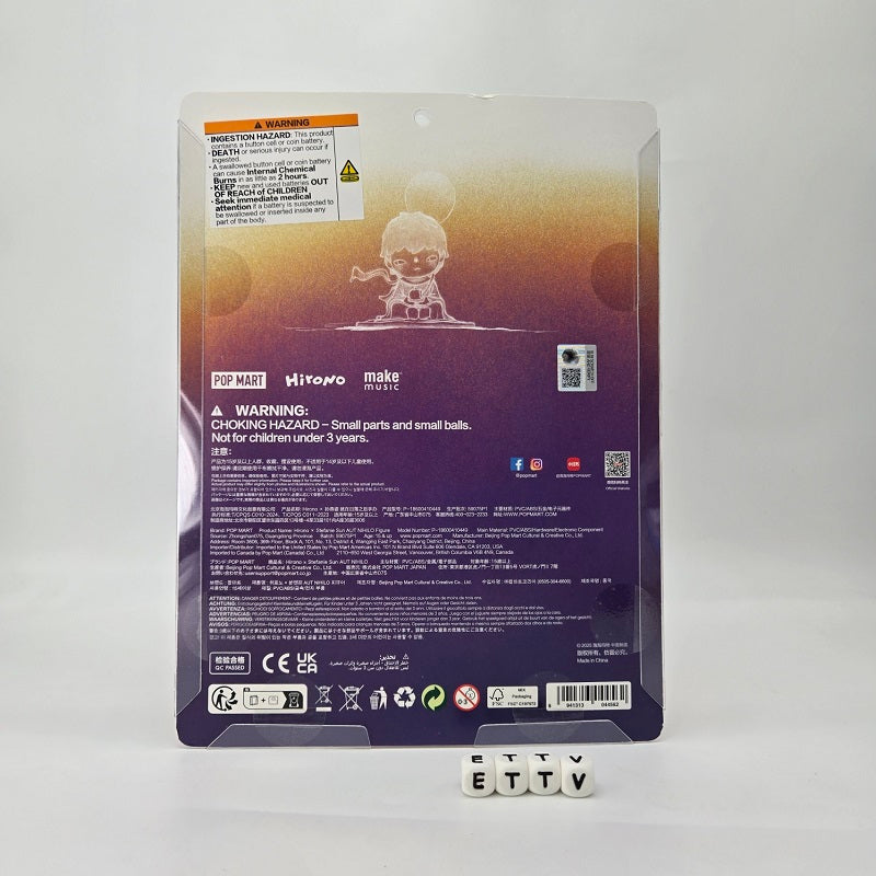 POPMART Hirono × Stefanie Sun AUT NIHILO Figure, Sealed NEW