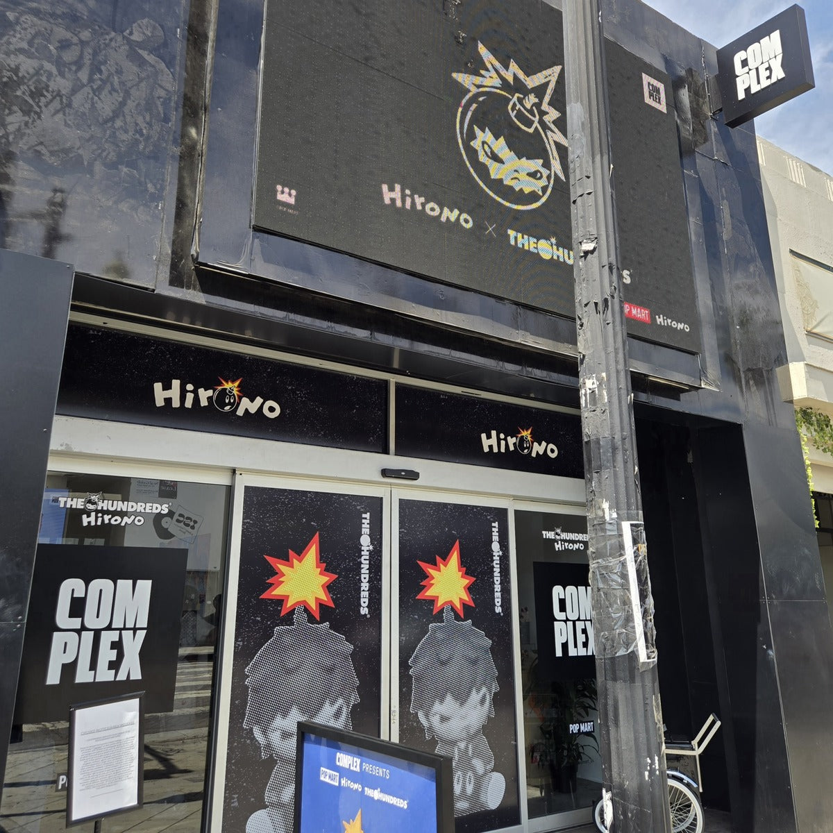 Hirono x The Hundreds Figure Complex LA First Release 2026